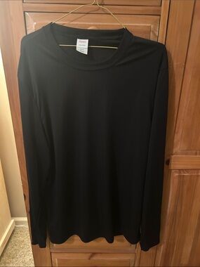 Hanes Long-Sleeve cooling Crew Tee